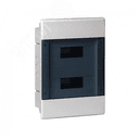 Щит распределительный встраиваемый на 24 модуля с дверцей белый IP40 (ЩРв-П-24)