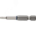 Биты "ЭКСПЕРТ" торсионные кованые, обточенные, хромомолибденовая сталь, тип хвостовика E 1/4", T20, 50мм, 2шт 26015-20-50-2 ЗУБР