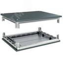 Комплект, крыша и основание, для оцинкованных шкафов CQE, 600X400 мм