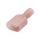 Наконечник плоский РппИп 1.5-7-0.8 красный QUADRO (50шт) полностью изолированный (вилка) DKC