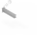 Консоль двойная 60х80 L400 (s=3) П-образная усиленная гор.цинк