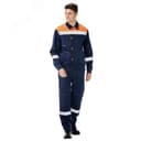 Костюм мужской Тимбер с бр. цв. синий-оранжевый, р. 88-92/182-188