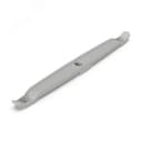 Держатель плоского кабеля двусторонний для прямого монтажа на 12 мест серый (20шт/260шт уп/кор)