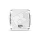 Выключатель Электра одноклавишный с подсветкой белый