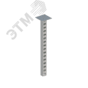 Стойка кабельная потолочная сдвоенная К1152П2 У3 (s=2,5мм, s1=5,0мм) СОЭМИ