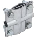 Зажим заземления крестообразный полоса/пруток-полоса/пруток оцинк. сталь IEK ZGC13-11-1-16-40