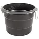 Ведро строительное пластиковое для переноски раствора, усиленные стенки, канатные ручки 40 л