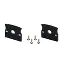 Заглушка СEILS14SHADOW FLAT BLACK с отверстием Arlight Металл 040781