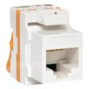 Модуль Keystone TERACOM CS Cat.6A неэкранированный 110 IDC 180 градусов самозажимной (Toolless) оранжевый EKF