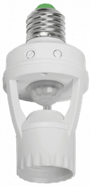 Датчик движения ДД 045 белый E27 60Вт 360гр 6м IP20 IEK