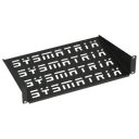 Полка 19" консольная перфорированная 1U глубина 300 мм, цвет черный (RAL 9004) SYSMATRIX SH 3003.900 