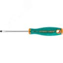 Отвертка стержневая шлицевая ANTI-SLIP GRIP, SL4.0х80 мм