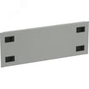 Фальш-панель by ZPAS 19" 4U крепление на защелках серая РФ