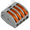 Строительно-монтажная клемма СМК 222-414 (50шт/упак) IEK