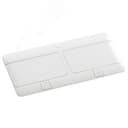 Выдвижной блок неукомплектованный 2х4 модуля с комплектом для монтажа цвет белый Legrand Euro