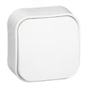 Quteo Переключатель одноклавишный наружный бежевый 10А LEGRAND