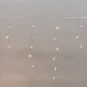 Гирлянда светодиодная Айсикл бахрома 25х06м c эффектом мерцания прозрачный провод IP44 230В диоды ТЕПЛЫЕ БЕЛЫЕ 588LED NEONNIGHT 255596