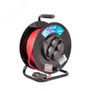 Удлинитель КОСМОС катушка 16А 4 гн ПВС 3*2,5 30м IP54 с заземлением КОСМОС