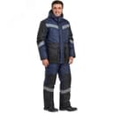 Костюм мужской утепленный Андезит цв. т.син.-черн., р. 112-116/170-176