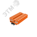 Клемма TP 2-2 проходная Push-in, сечение 2,5 мм. кв., оранжевая