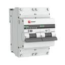 Автоматический выключатель 2P 80А (C) 10kA ВА 47-100 EKF PROxima (mcb47100-2-80C-pro)