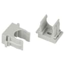 Держатель для труб (клипса) d16мм для прямого монтажа CLIP-16-G-MP сер. (уп.100шт) Эра Б0062103