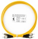 Шнур оптический duplex FC-FC 9/125 sm 2м LSZH Cabeus FOP(d)-9-FC-FC-2m