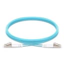 Патч-корд оптический дуплексный, LC/PC-LC/PC, OM4, LSZH, 5м LANMASTER LAN-2LC-2LC/OM4-5.0