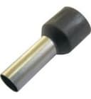 Наконечник-гильза Е6012 6 мм2 с изолированным фланцем (100 шт/уп) черный IEK UGN10-006-06-12