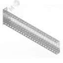 Консоль легкая 115х40 L500 П(U)- образная горячий цинк