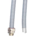 Металлорукав DN 35мм в гладкой ПВХ изоляции, Dвн 35,0 мм, Dнар 43,0, IP66, 25 м, цвет серый DKC 6070-38