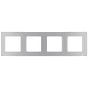Рамка 4-м Inspiria алюм. Leg 673962
