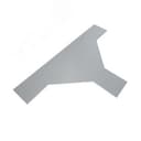 Крышка лестничного Т-отвода 300 мм INOX304