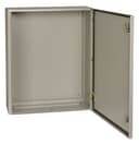 Щит с монт. панелью IEK ЩМП-4-0 У2 IP54 RAL 3020 (IND-YKM40-04-54)