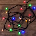 Гирлянда светодиодная Цветные Шарики 20 LED МУЛЬТИКОЛОР 28 метра 303060