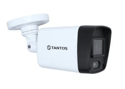 IP-видеокамера уличная TSi-P2F (3.6) 2Мп цилиндр с видеоаналитикой Tantos