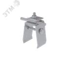 Держатель универсальный фальцевый H70 мм для прутка 5-10 мм