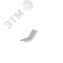 Крышка лотка монтажного углового 45 вверх ЛР45В.50.10.169.0,7.2