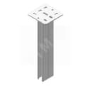 Стойка потолочная двойная