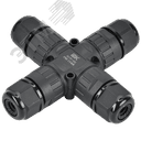 Коннектор кабельный герметичный WTP-108 3 PIN IP68 IEK