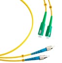 Шнур оптический duplex SC/APC-FC/UPC 9/125 sm 1,5м LSZH Cabeus FOP(d)-9-SC/APC-FC/UPC-1,5m