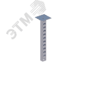 Стойка кабельная потолочная сдвоенная К1151П2ц УТ1,5 (s=2,5мм, s1=5,0мм) СОЭМИ