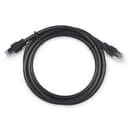 Патч-корд U/UTP, 6a, 2xRJ45/8p8c,, черный, РЕ, внешний, 2м Cabeus PC-ARM-UTP-RJ45-Cat.6a-2m-PE
