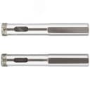 Коронки кольцевые по керамограниту, камню и кафелю алмазные, набор 2 шт, 10х67 мм