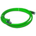 Патч-корд RJ45 - RJ45, 4 пары, FTP, категория 6, 3 м, зеленый, LSZH LANMASTER LAN-PC45/S6-3.0-GN