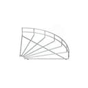 Угловая секция 90 град. 55x400