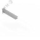 Консоль двойная 40х80 L300 П-образная усиленная гор.цинк