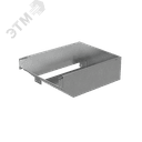 Угол вертикальный внешний L 100х500 мм с разворотом трассы на 90 гр. ПЛЮС HD85 КМ-профиль