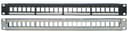 Наборная коммутационная панель 19”, 1U, 24 порта UTP/FTP Eurolan (27F-00-24BL)