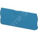 Крышка торцевая 2.2мм 4 точки присоединения синяя под пружинные клеммы NSYTRR24/NSYTRP24 Schneider Electric